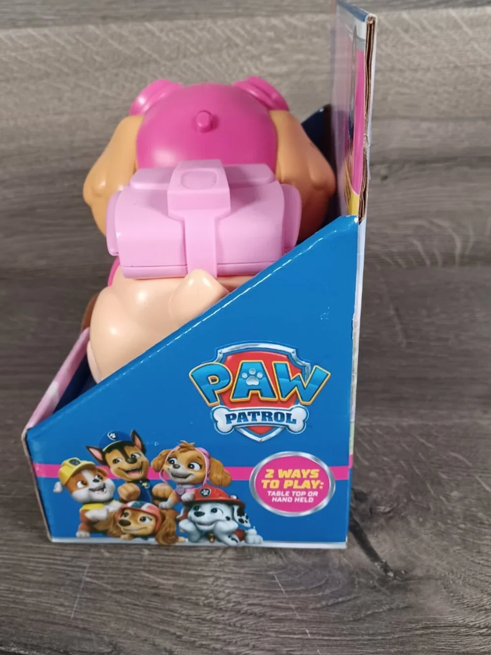 NIB Nickelodeon  PAW Patrol Skye No-Spill Blast-Off Bubble Blower Toy
